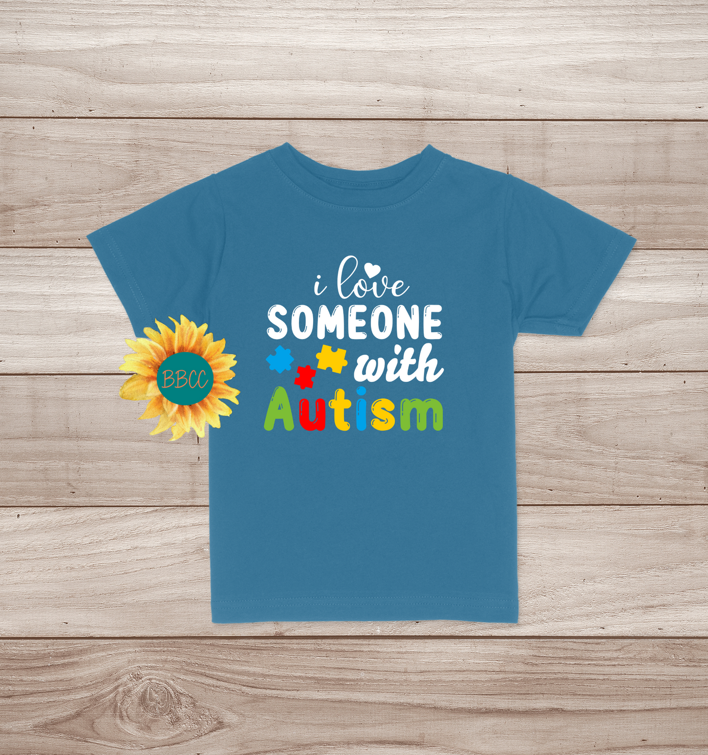 Toddler Autism Awareness Love Someone T-Shirt