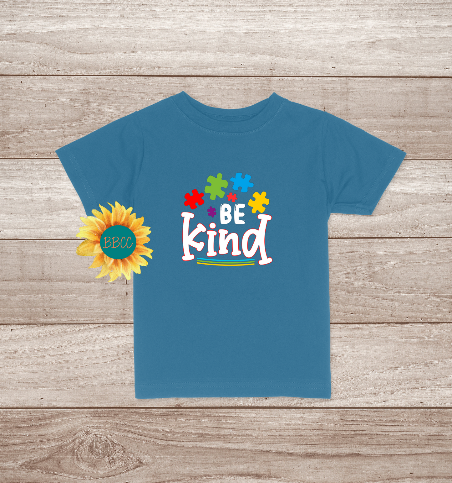 Toddler Autism Awareness Be Kind T-Shirt
