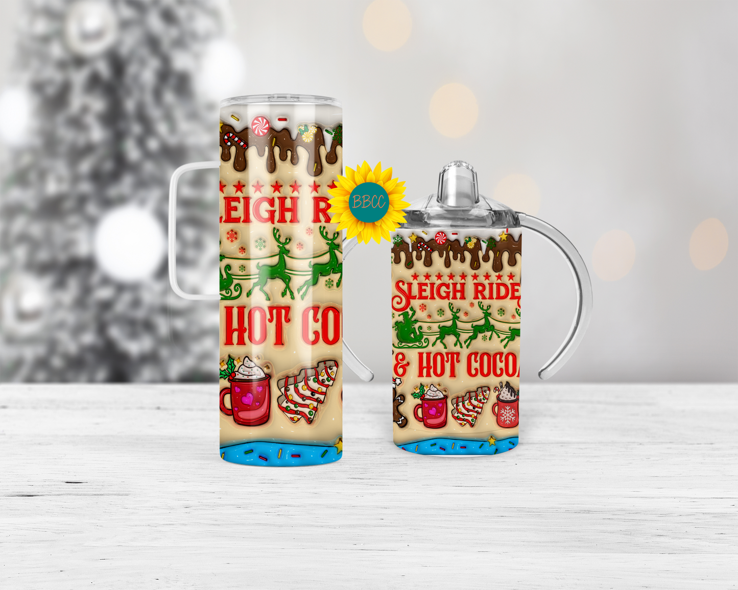 Sleigh Rides Tumbler