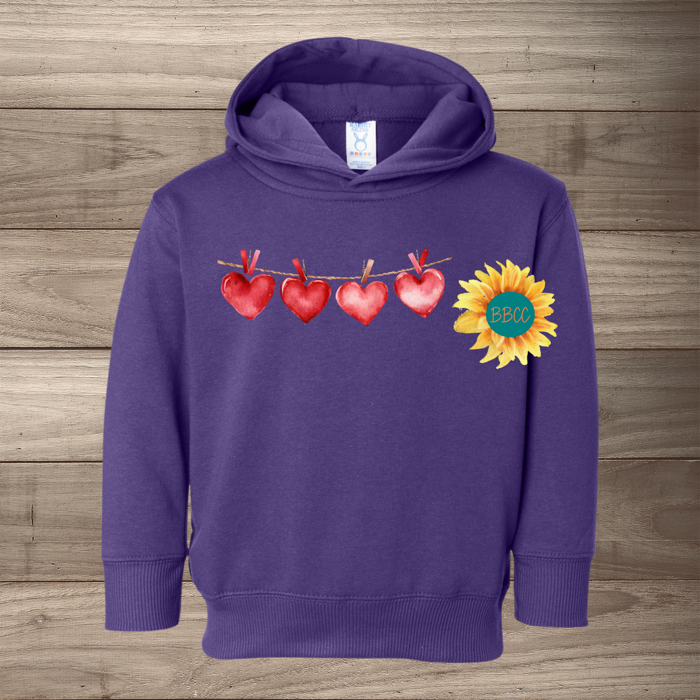 Heart Garland Hoodie