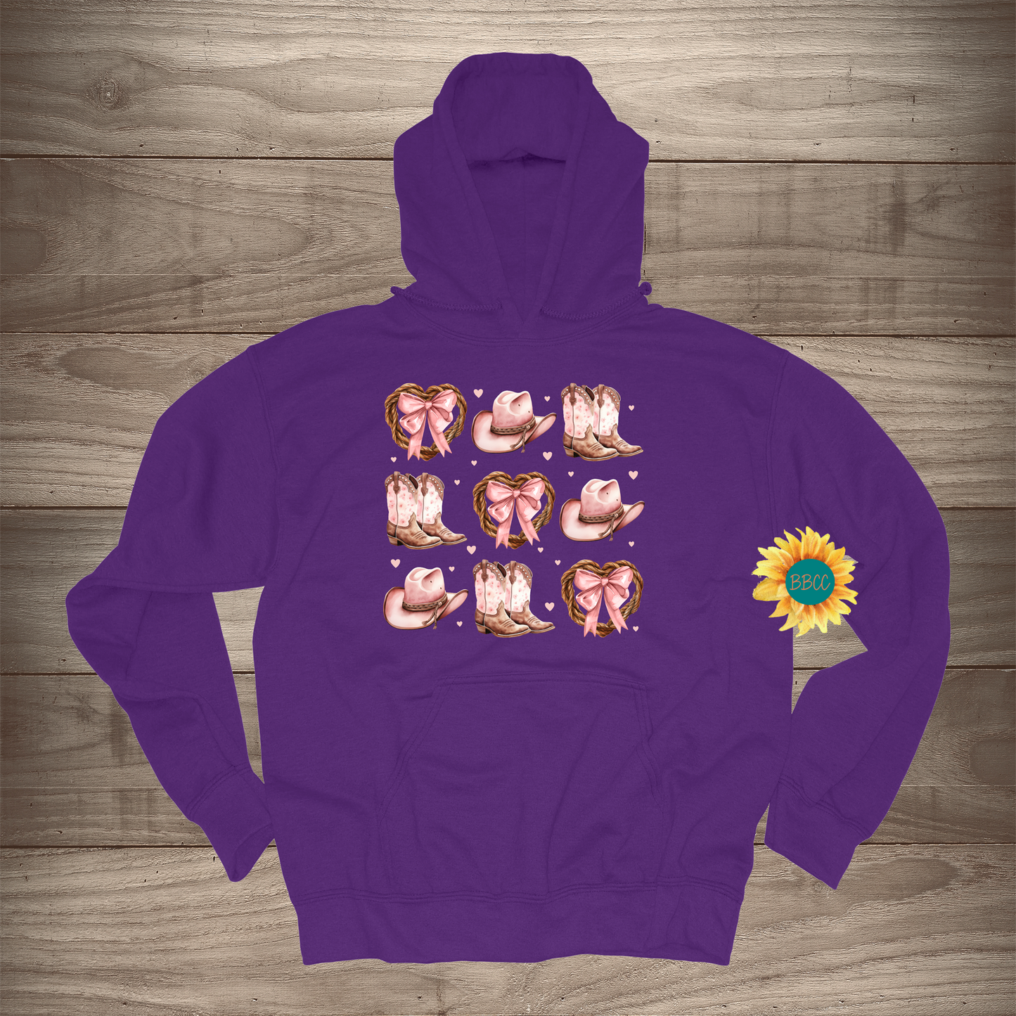 Cowgirl Valentine Hoodie