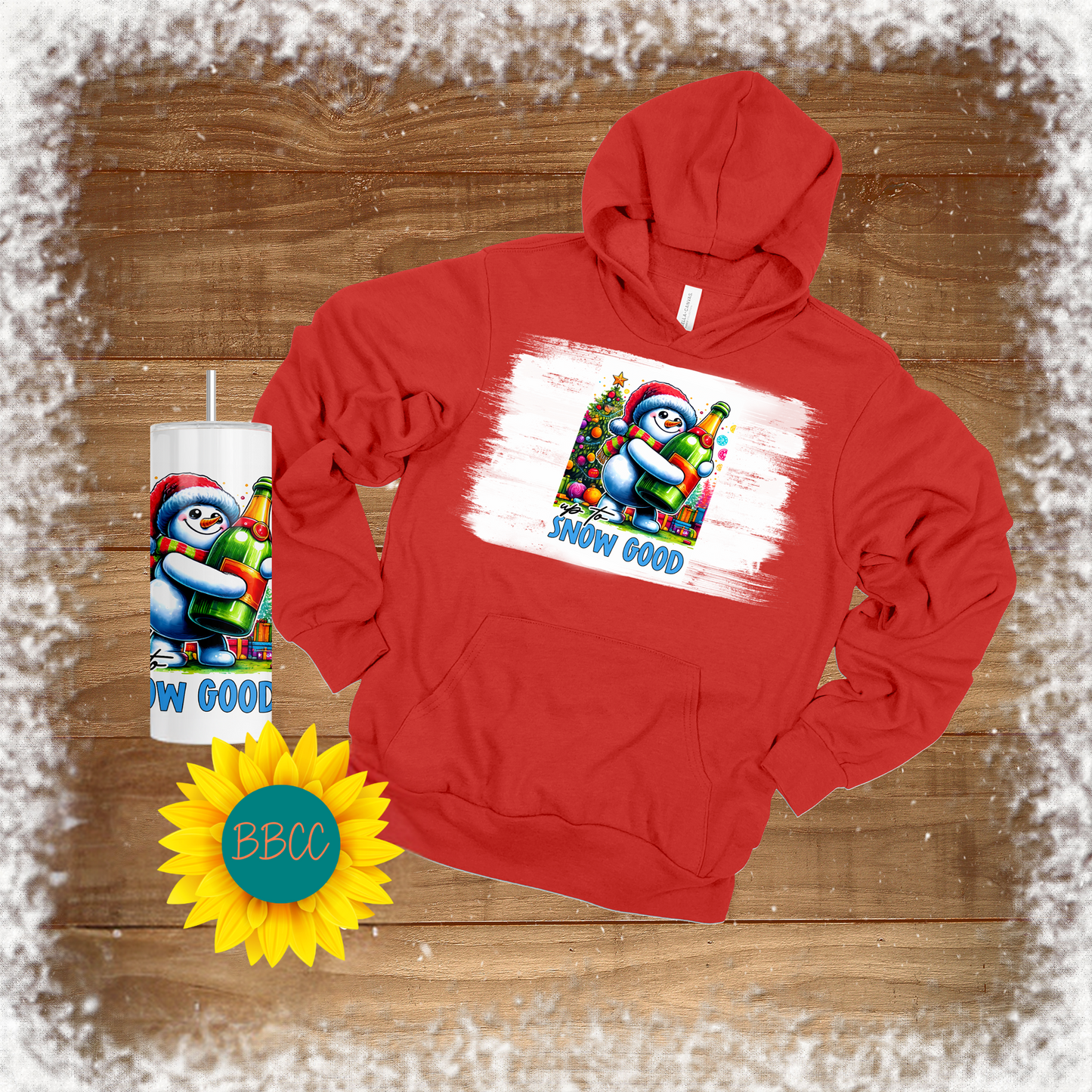 Snow Good Hoodie & Tumbler Bundle