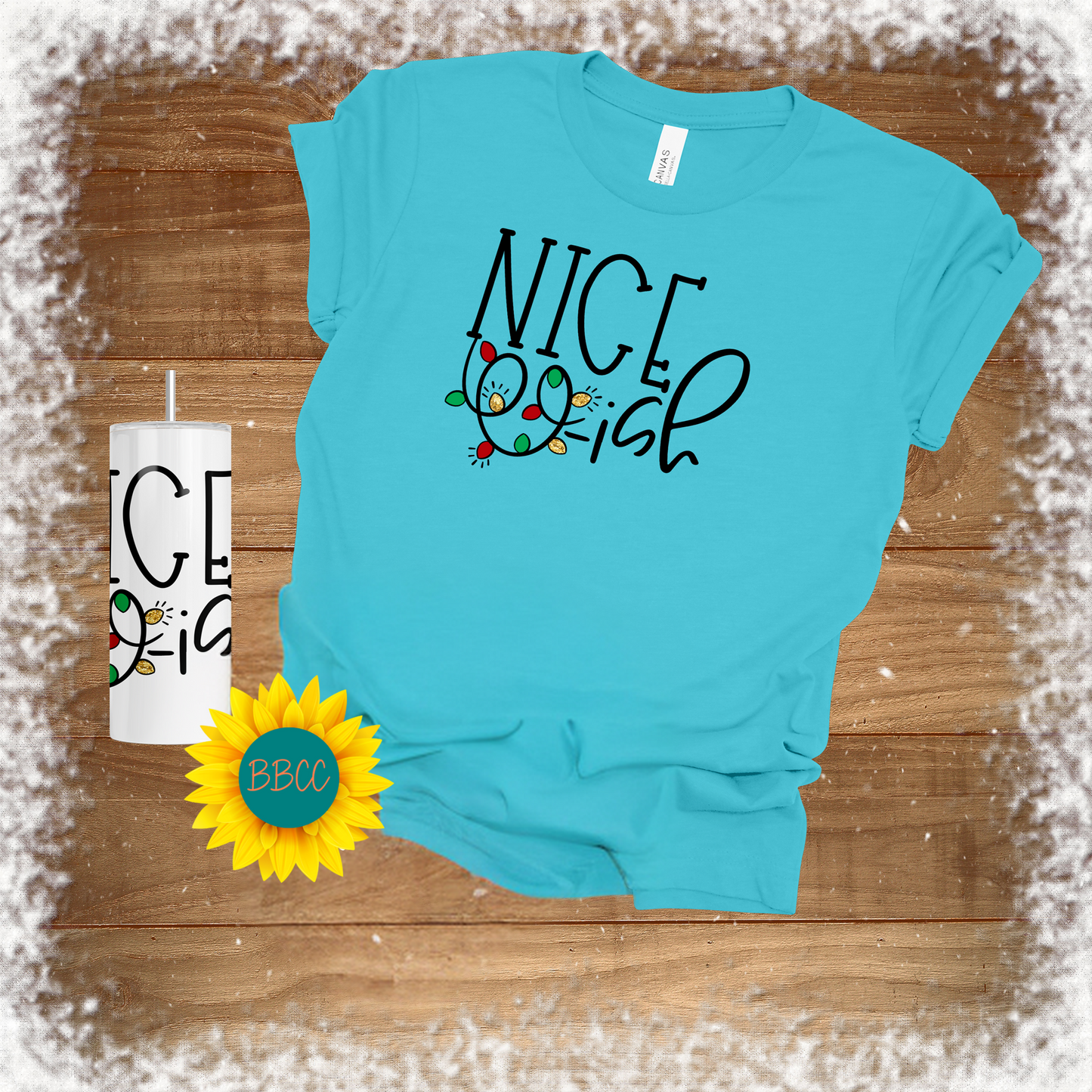 Nice-ish Tumbler & T - Shirt Bundle