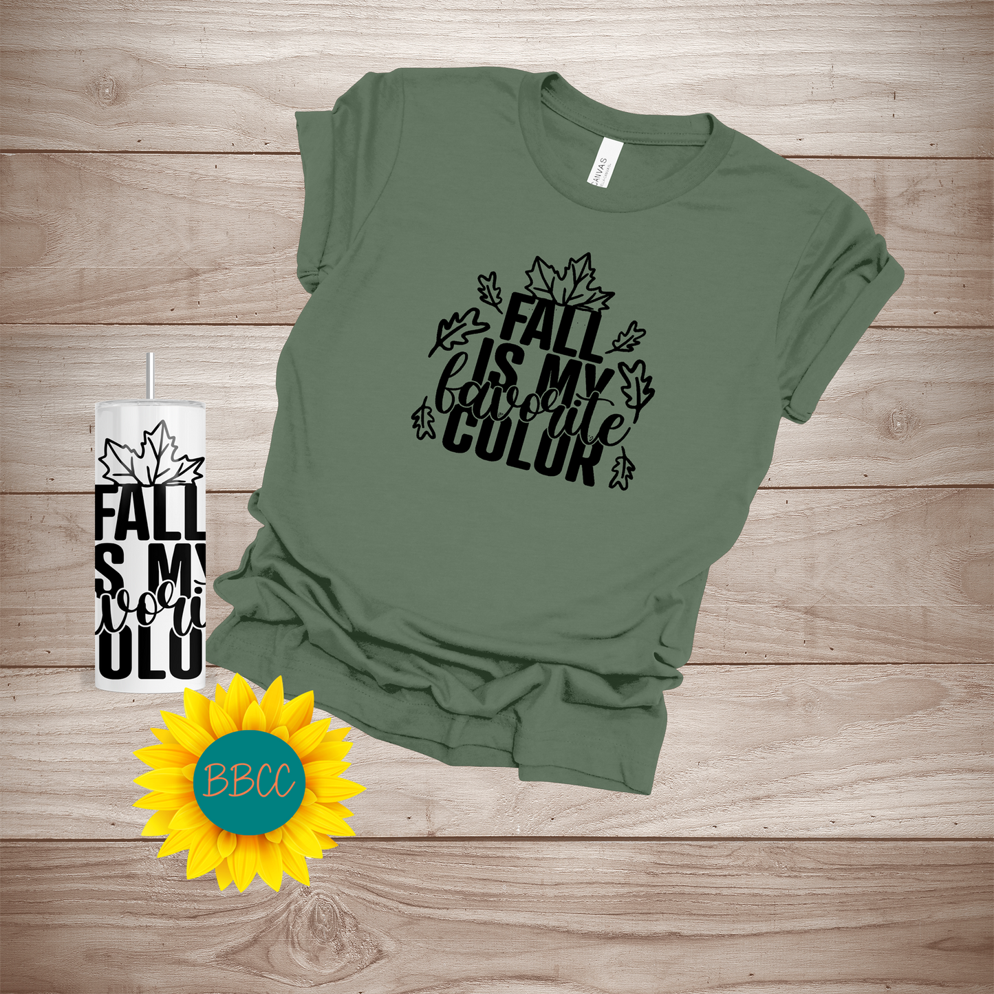 Favorite Color T-Shirt & Tumbler Bundle