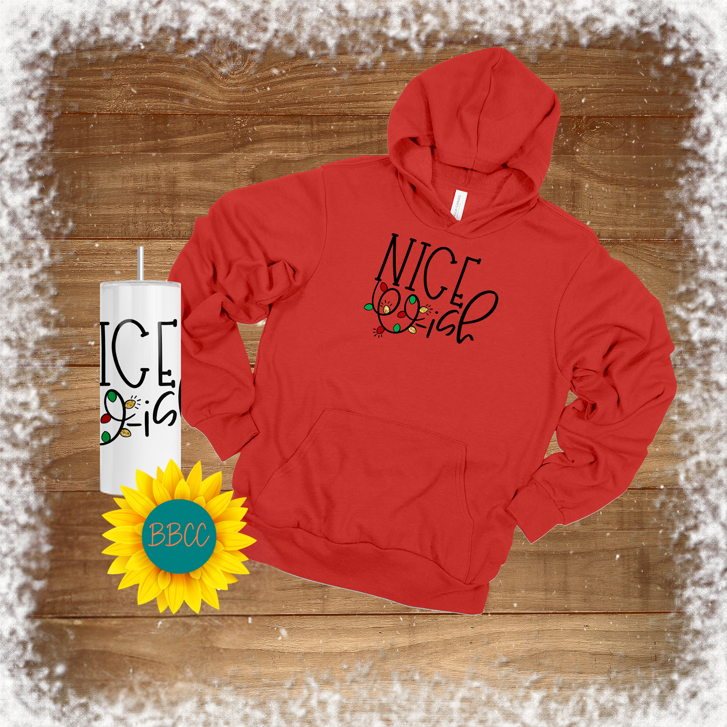 Nice-ish Hoodie & Tumbler Bundle