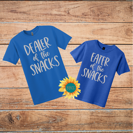 Snacks Family Matching Shirts