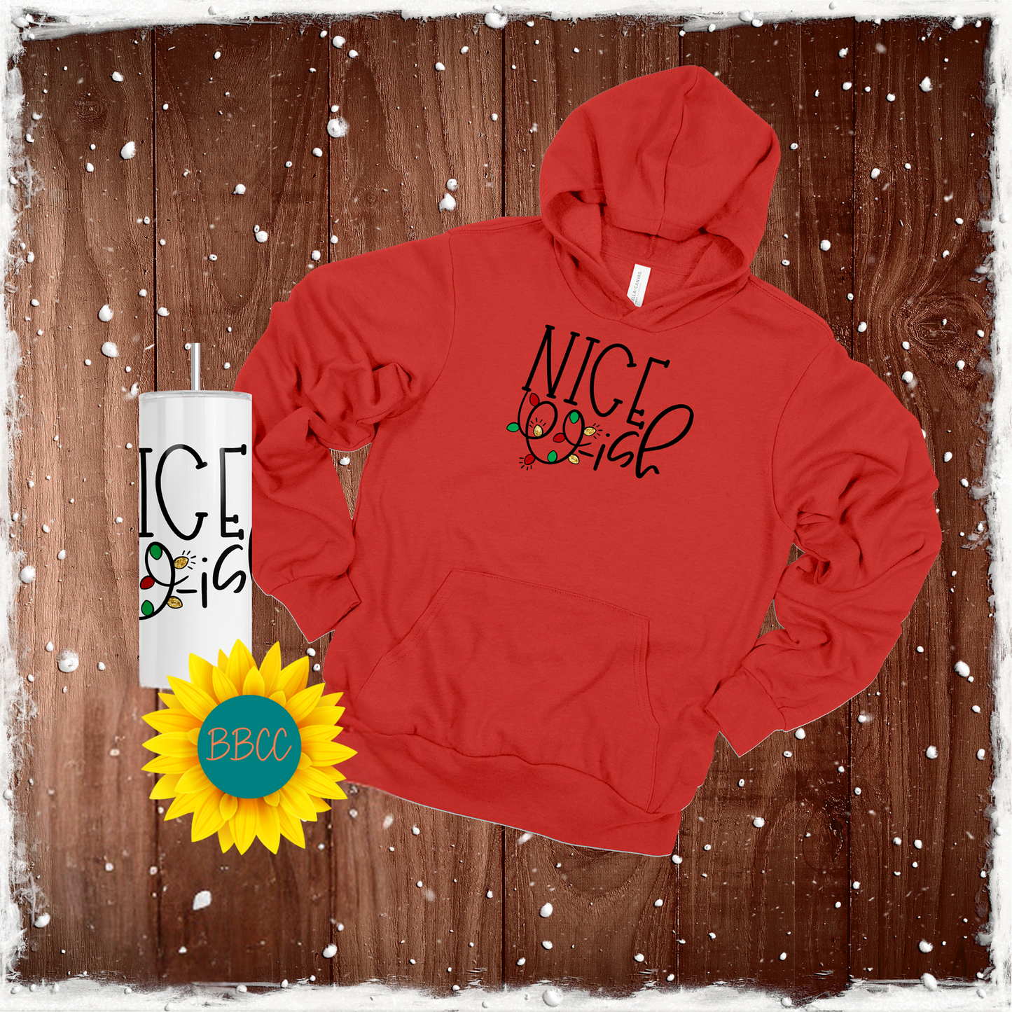 Nice-ish Hoodie & Tumbler Bundle