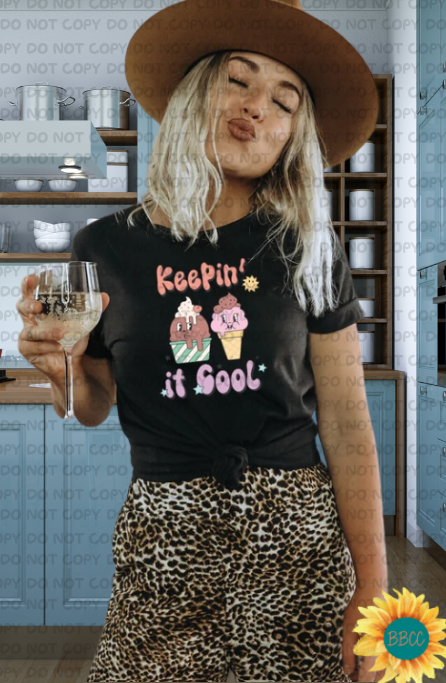 Keepin' It Cool Ice Cream T-Shirt