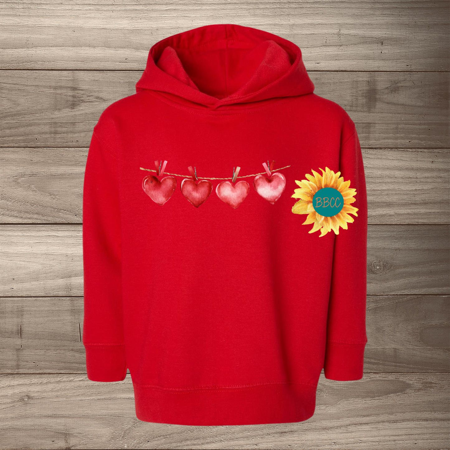 Heart Garland Hoodie