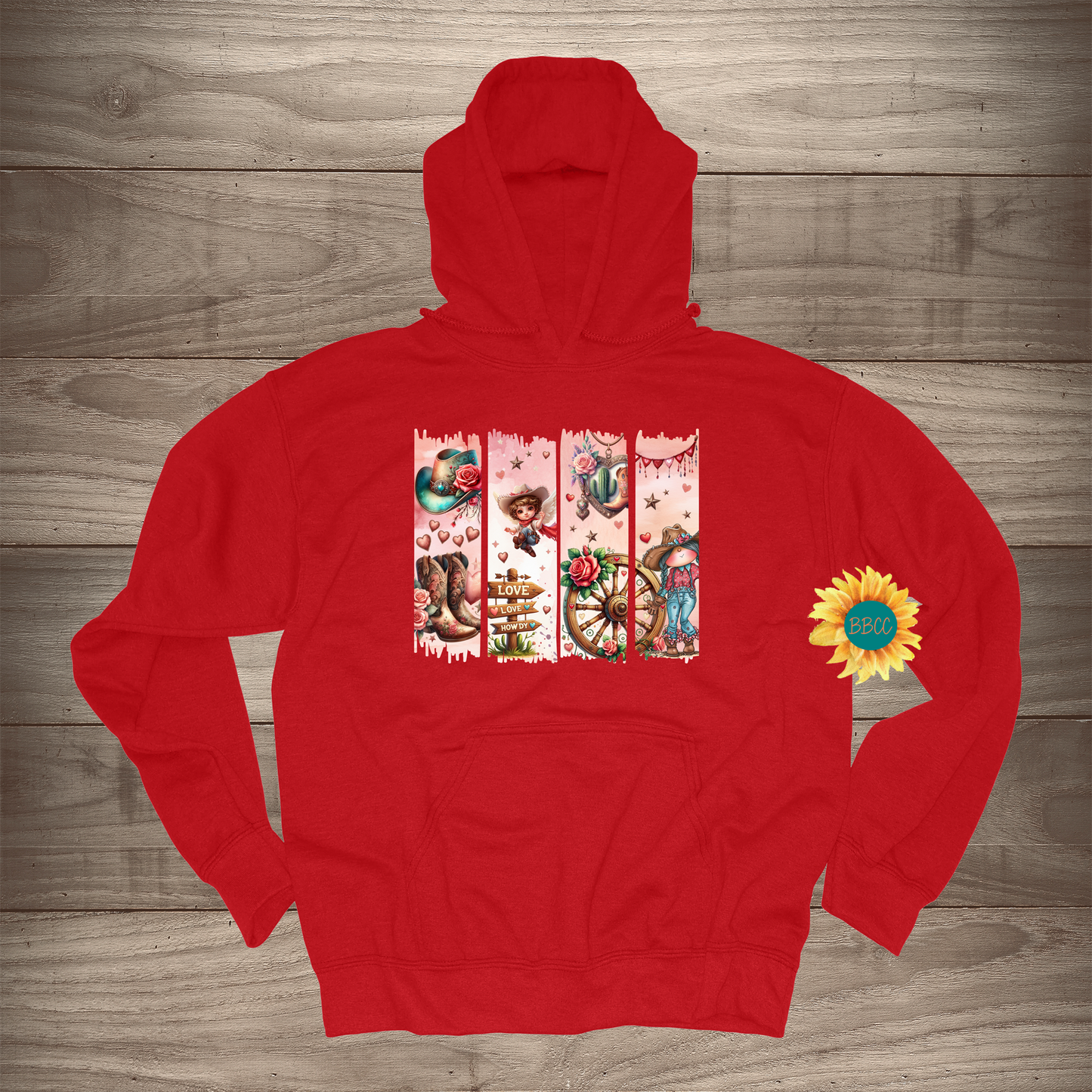 Western Valentine Hoodie