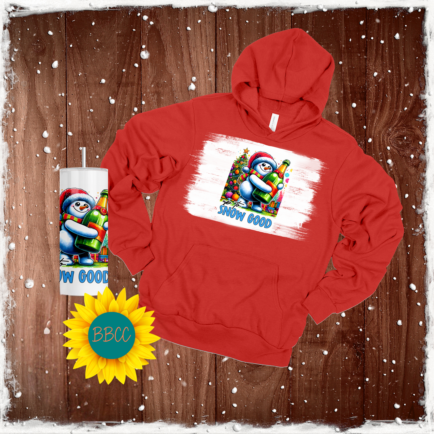 Snow Good Hoodie & Tumbler Bundle