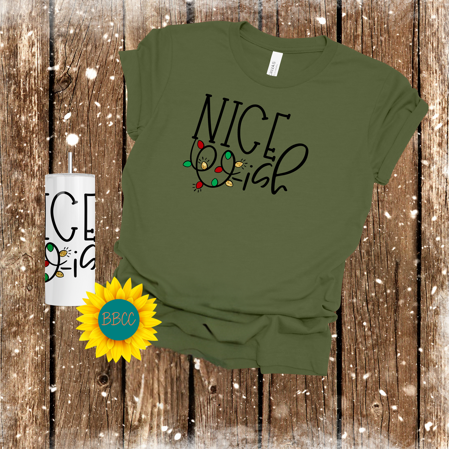 Nice-ish Tumbler & T - Shirt Bundle