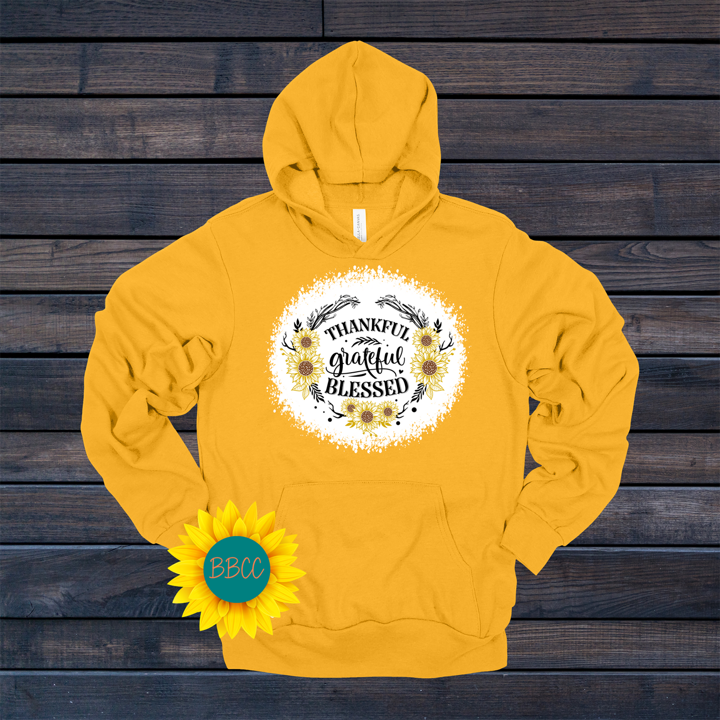 Thankful, Grateful, Blessed Hoodie