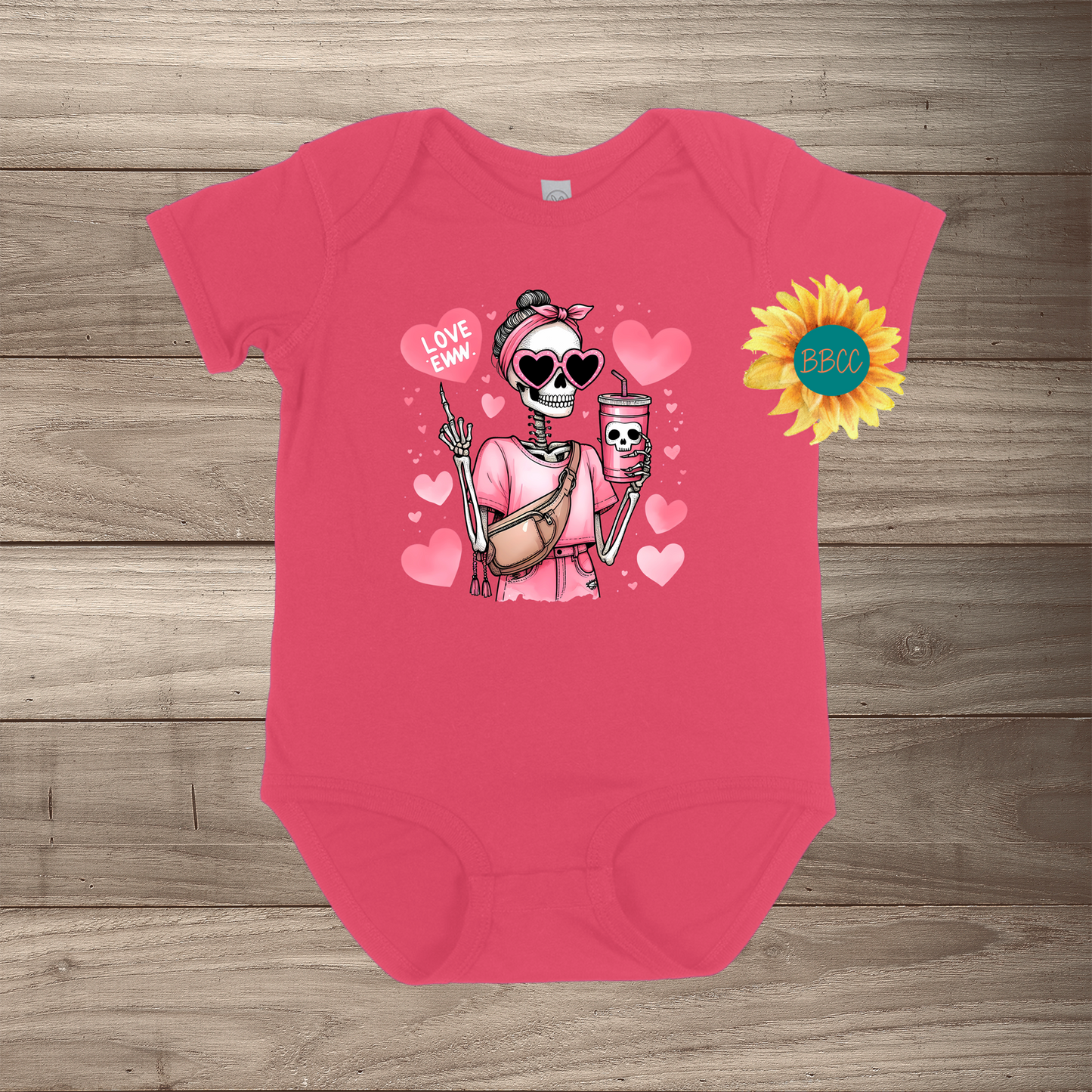 Eww Love Short Sleeve Romper