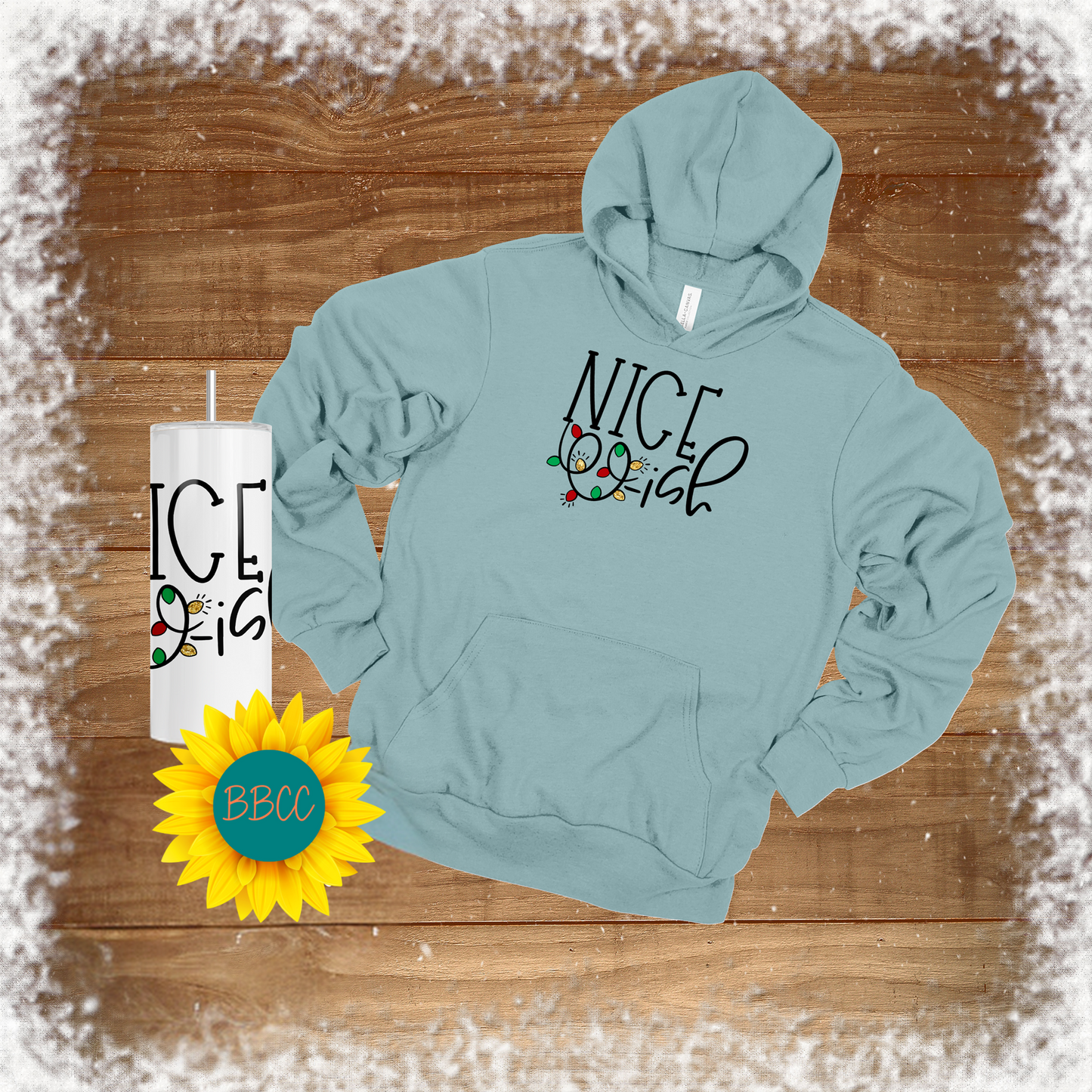 Nice-ish Hoodie & Tumbler Bundle