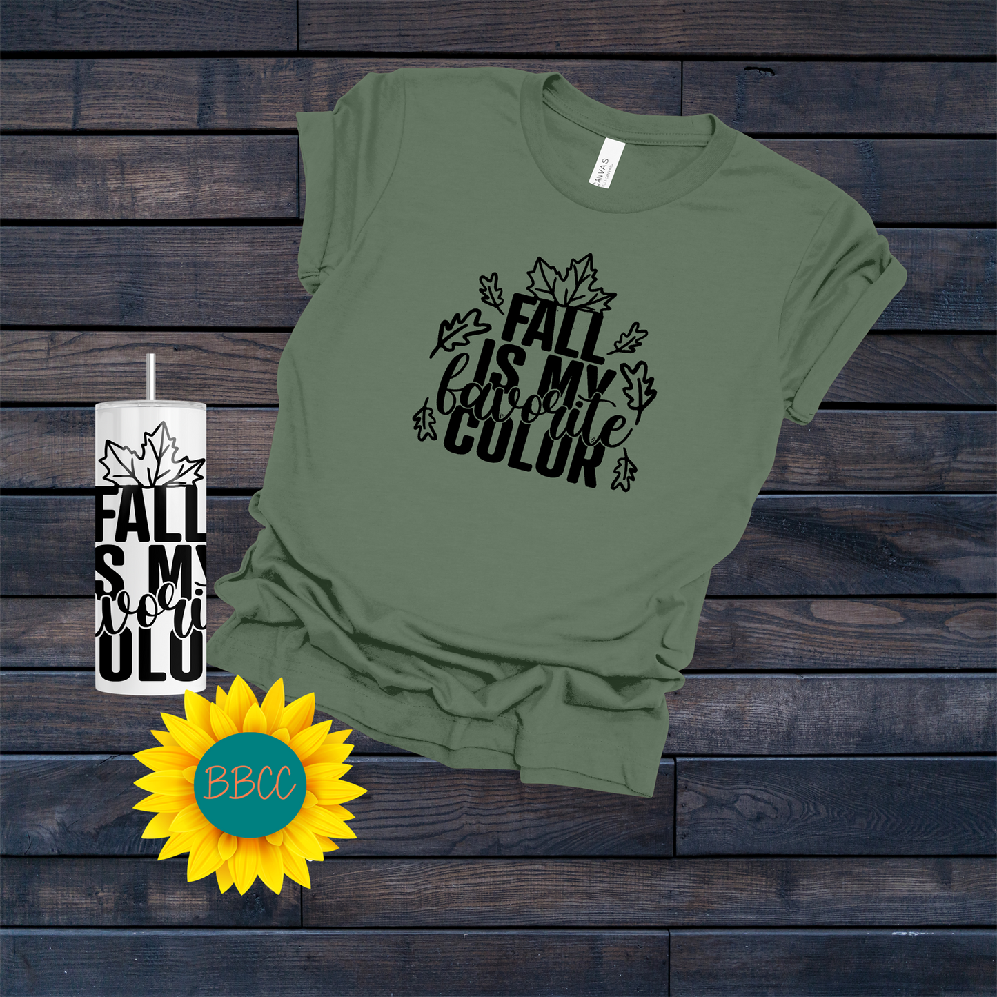 Favorite Color T-Shirt & Tumbler Bundle