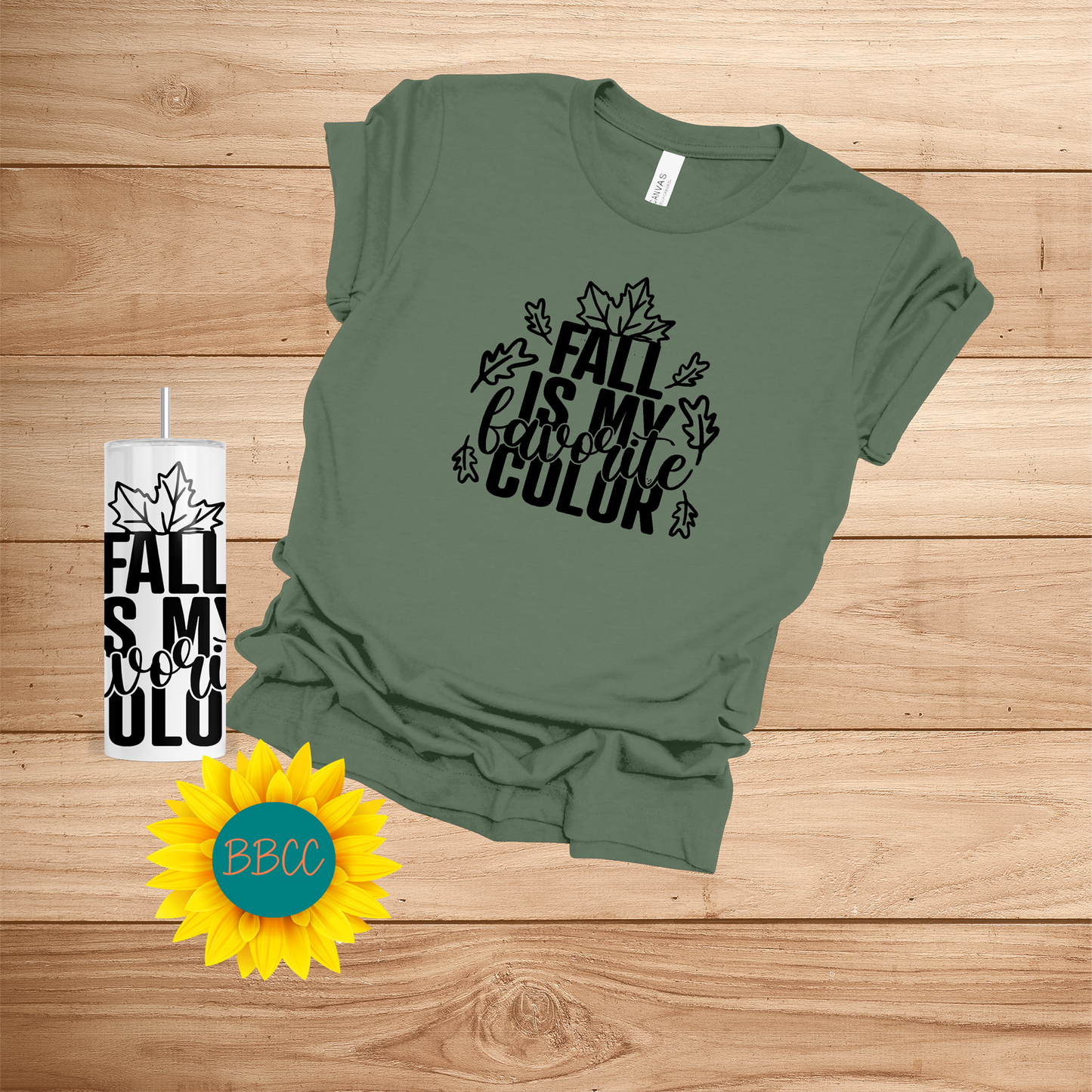 Favorite Color T-Shirt & Tumbler Bundle