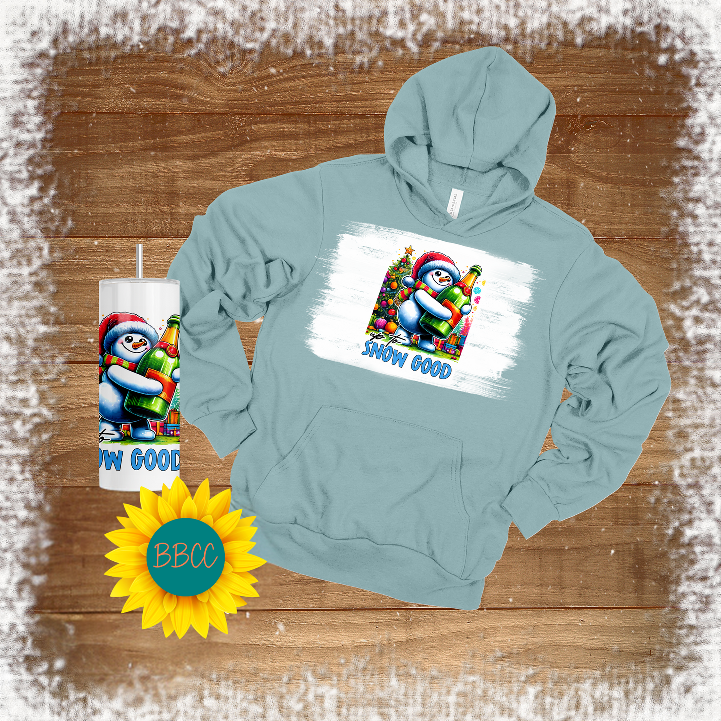 Snow Good Hoodie & Tumbler Bundle