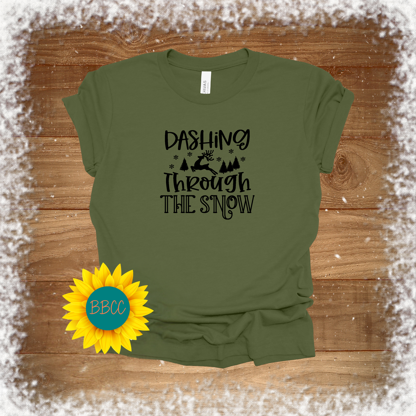 Dashing Through the Snow T - Shirt