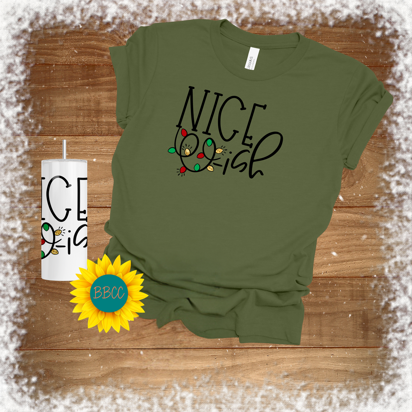 Nice-ish Tumbler & T - Shirt Bundle