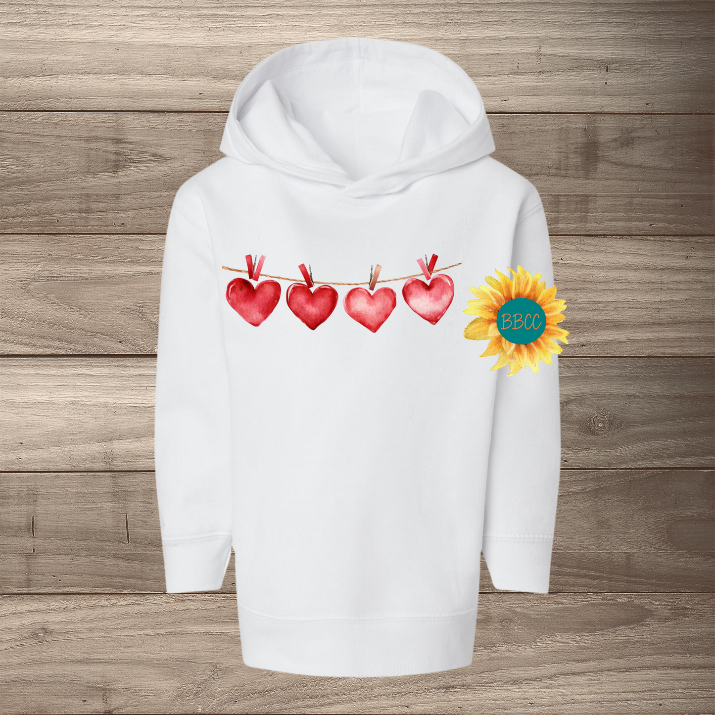 Heart Garland Hoodie