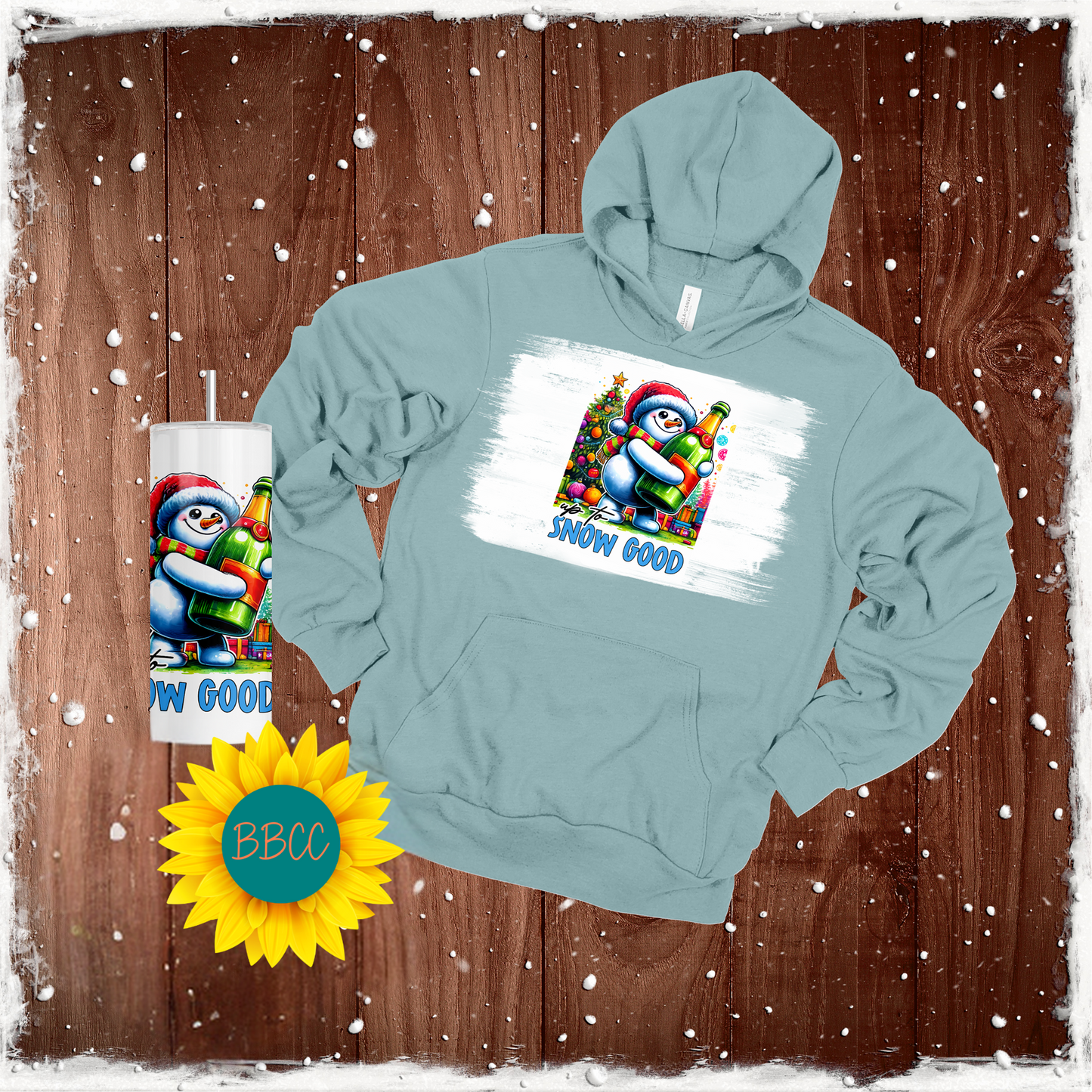 Snow Good Hoodie & Tumbler Bundle