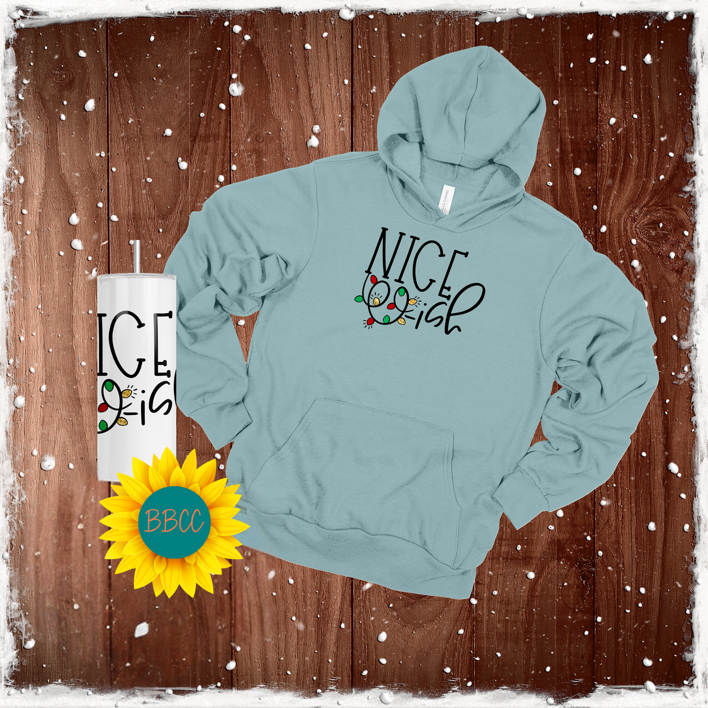 Nice-ish Hoodie & Tumbler Bundle