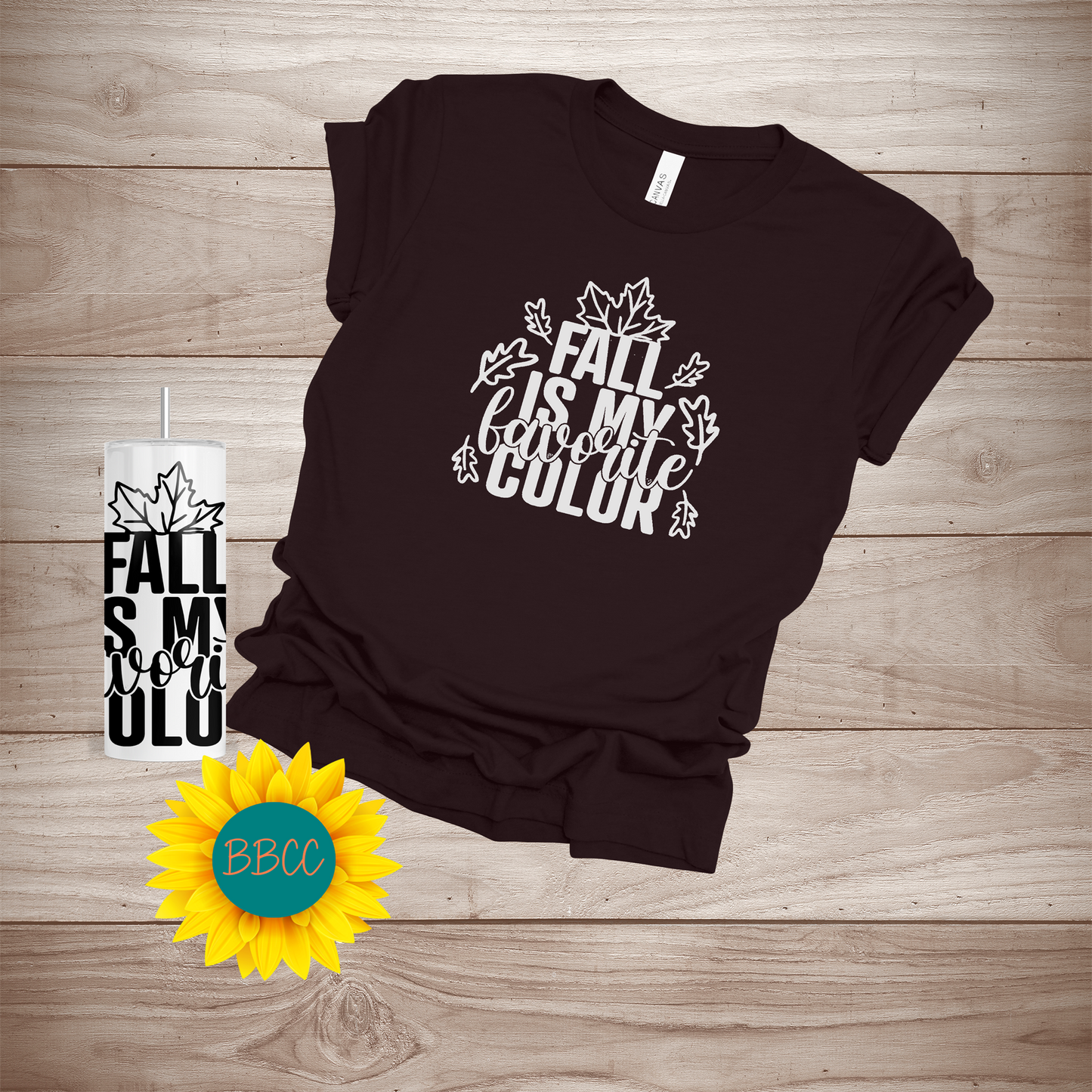 Favorite Color T-Shirt & Tumbler Bundle