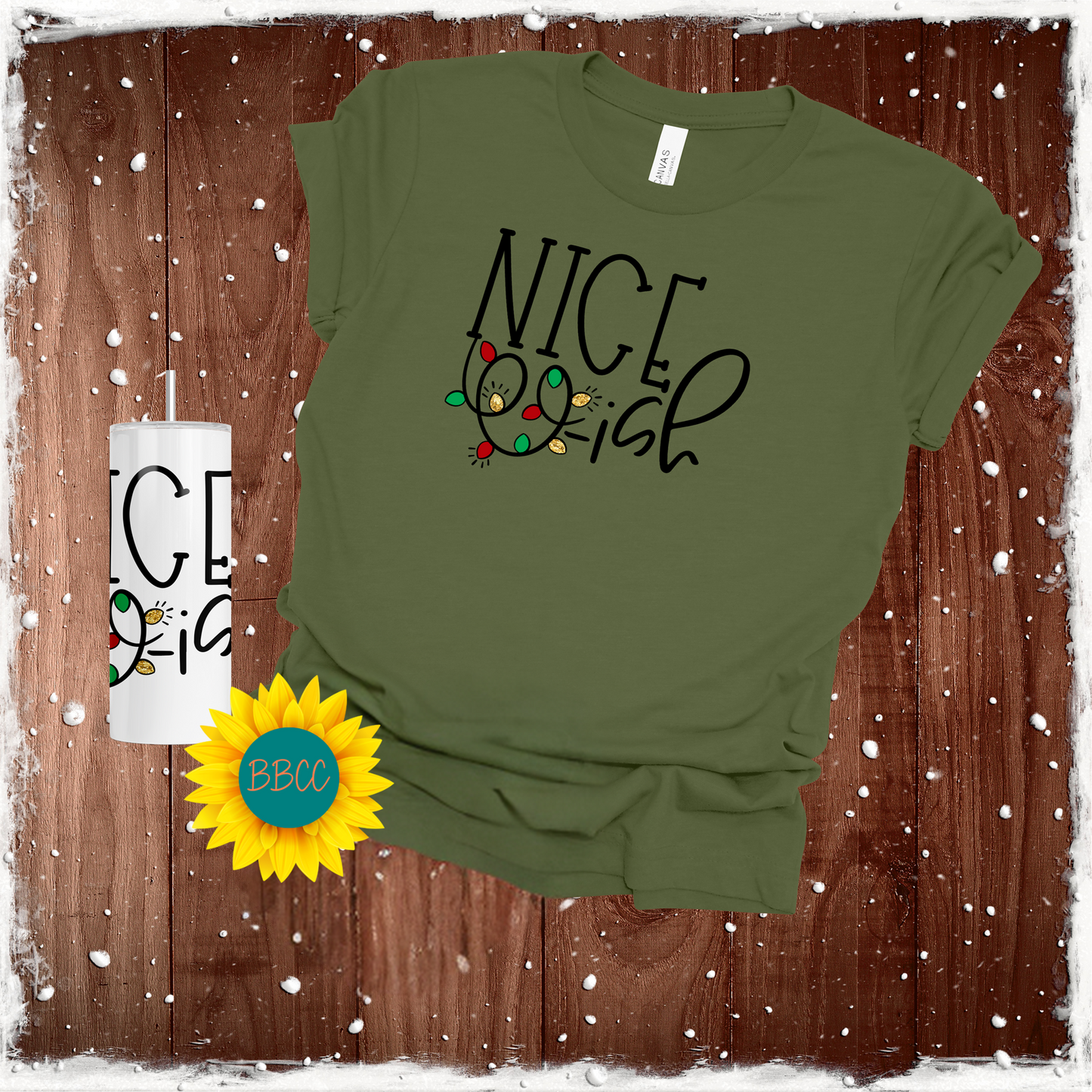 Nice-ish Tumbler & T - Shirt Bundle