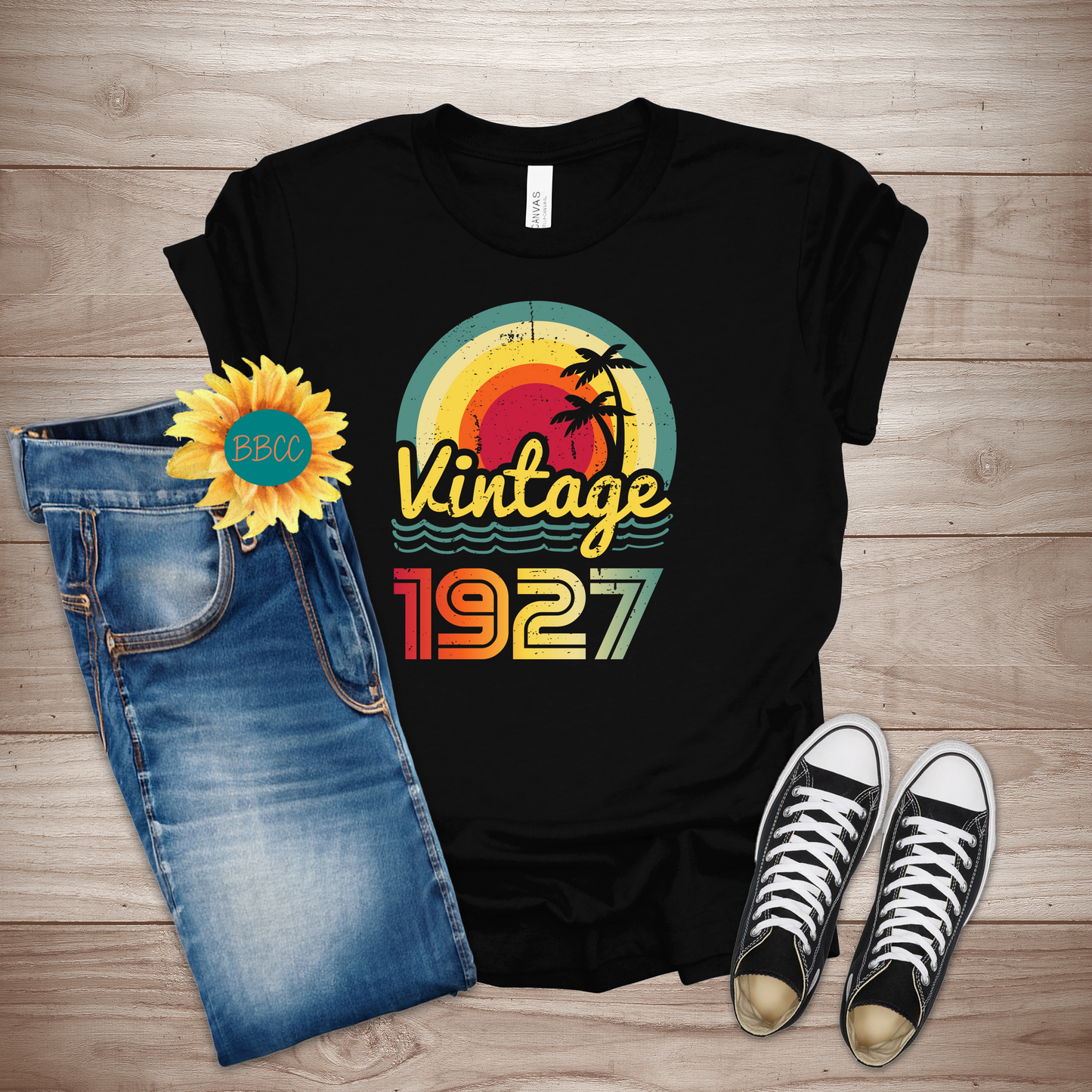 Vintage 1927 Adult T-Shirt