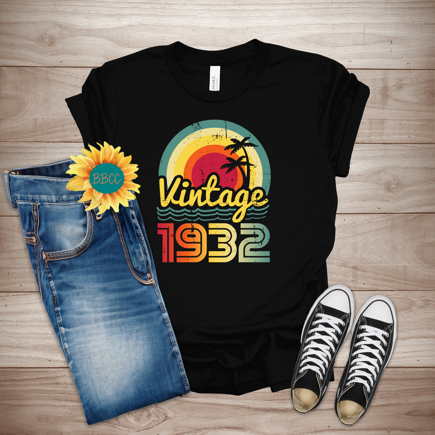 Vintage 1932 Adult T-Shirt