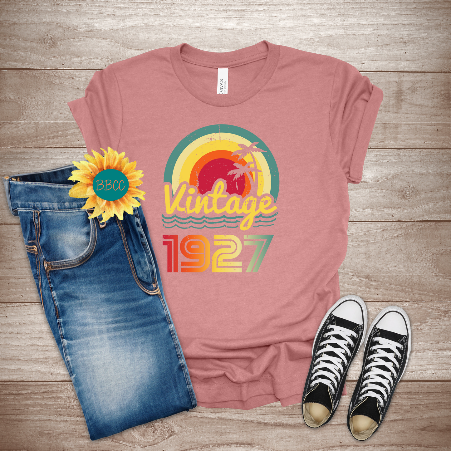 Vintage 1927 Adult T-Shirt