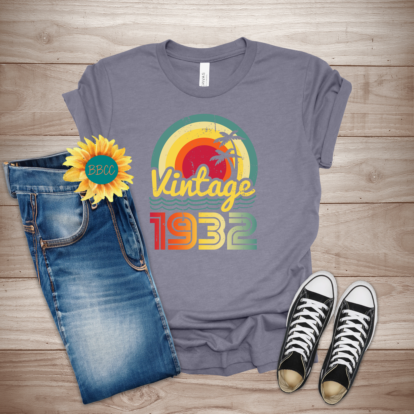 Vintage 1932 Adult T-Shirt