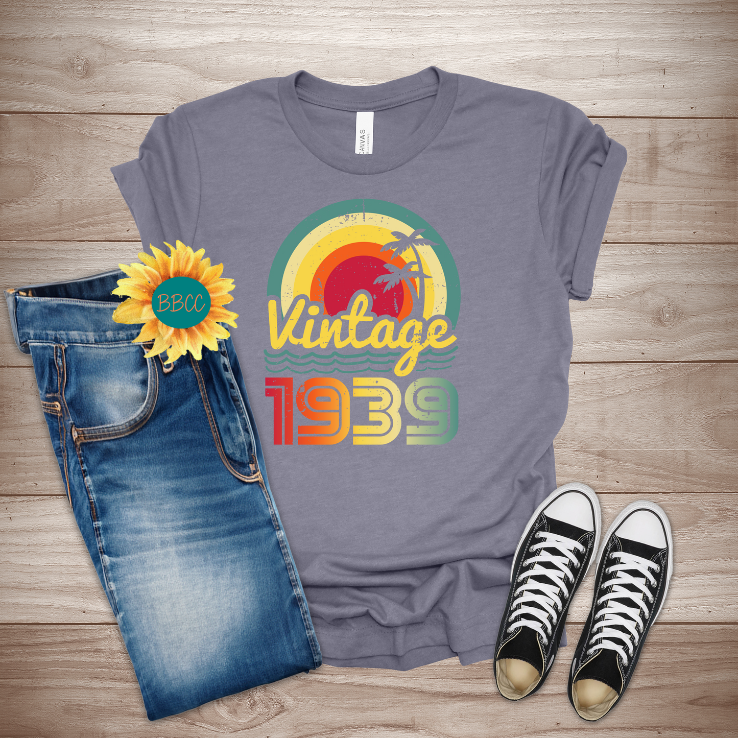 Vintage 1939 Adult T-Shirt
