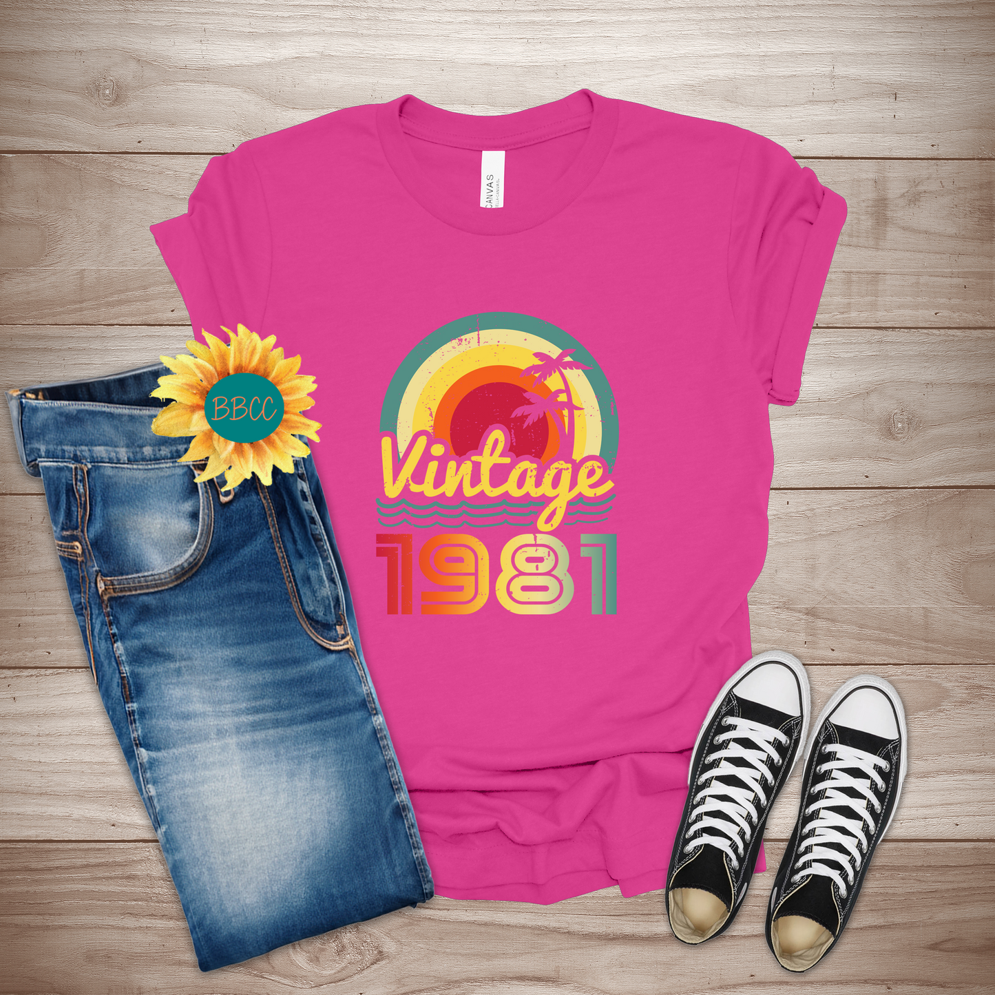 Vintage 1981 Adult T-Shirt