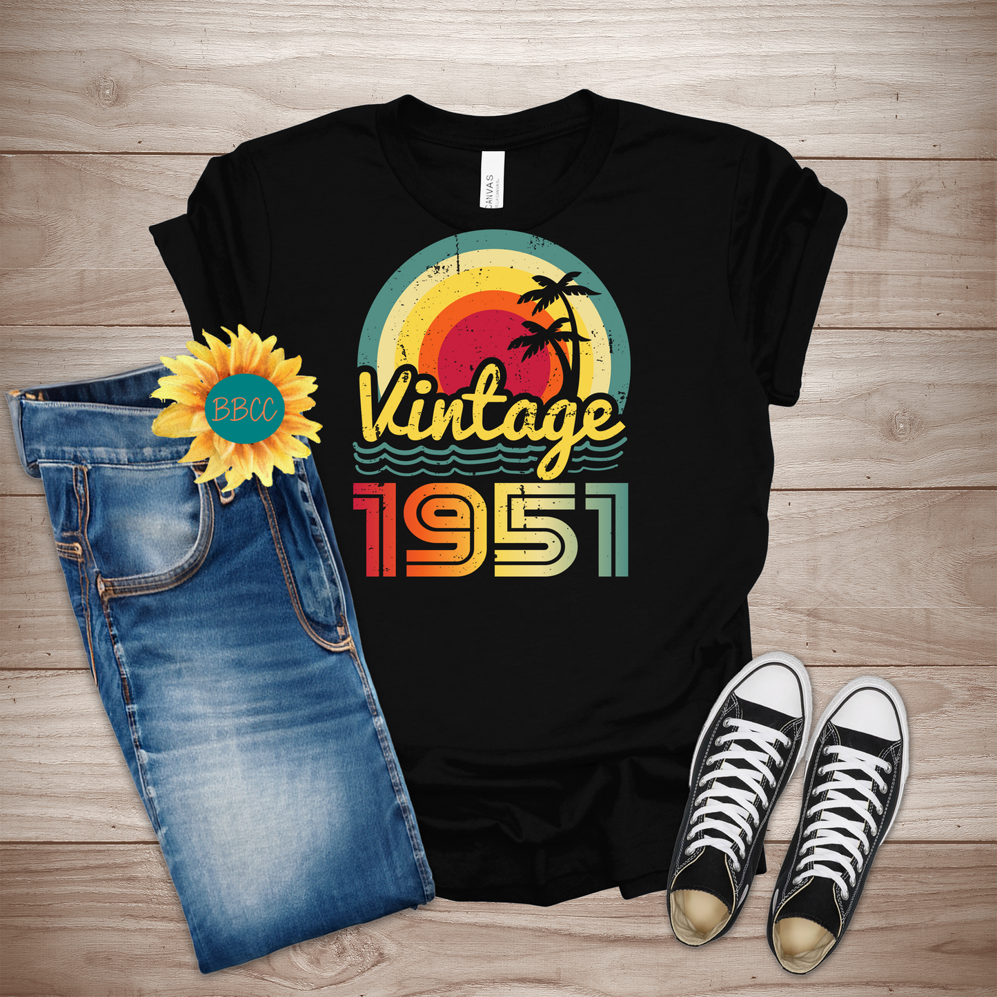 Vintage 1951 Adult T-Shirt