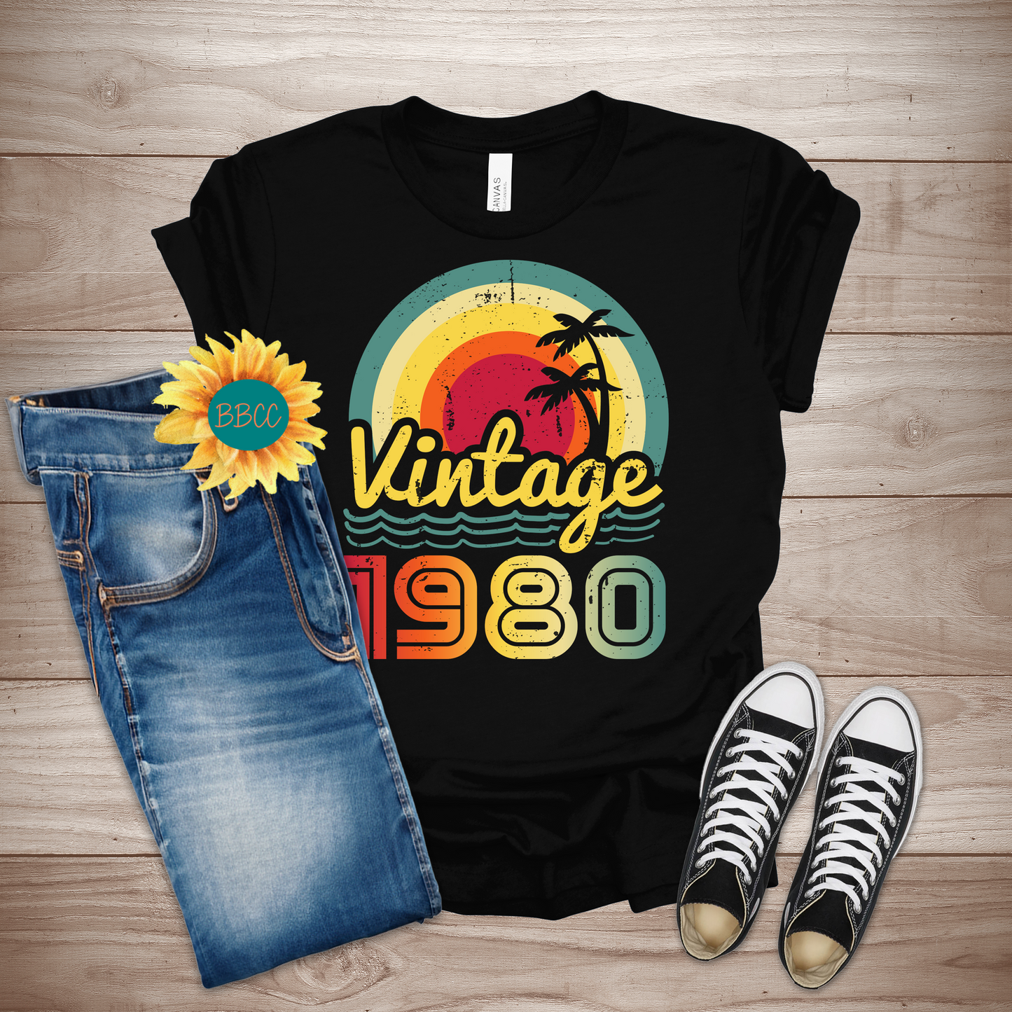 Vintage 1980 Adult T-Shirt
