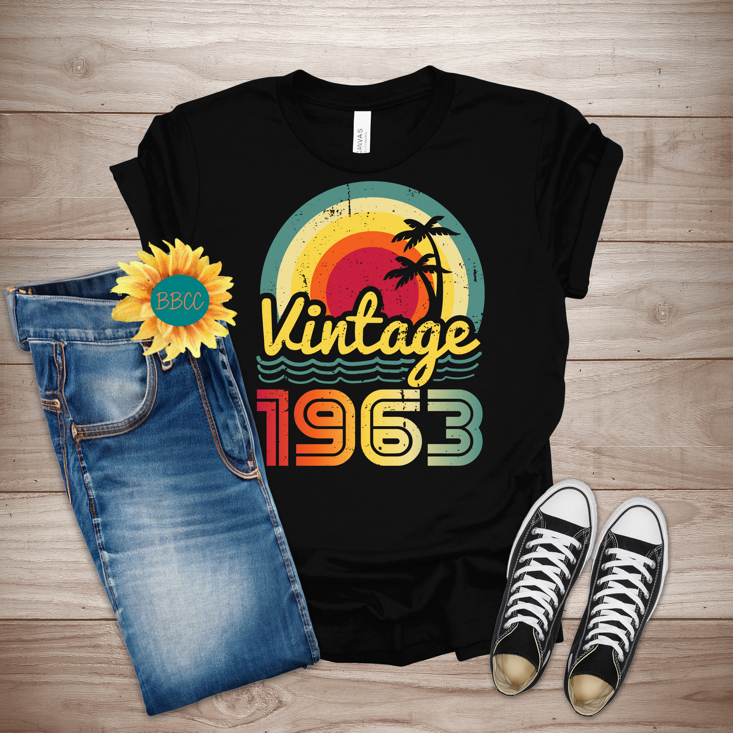 Vintage 1963 Adult T-Shirt