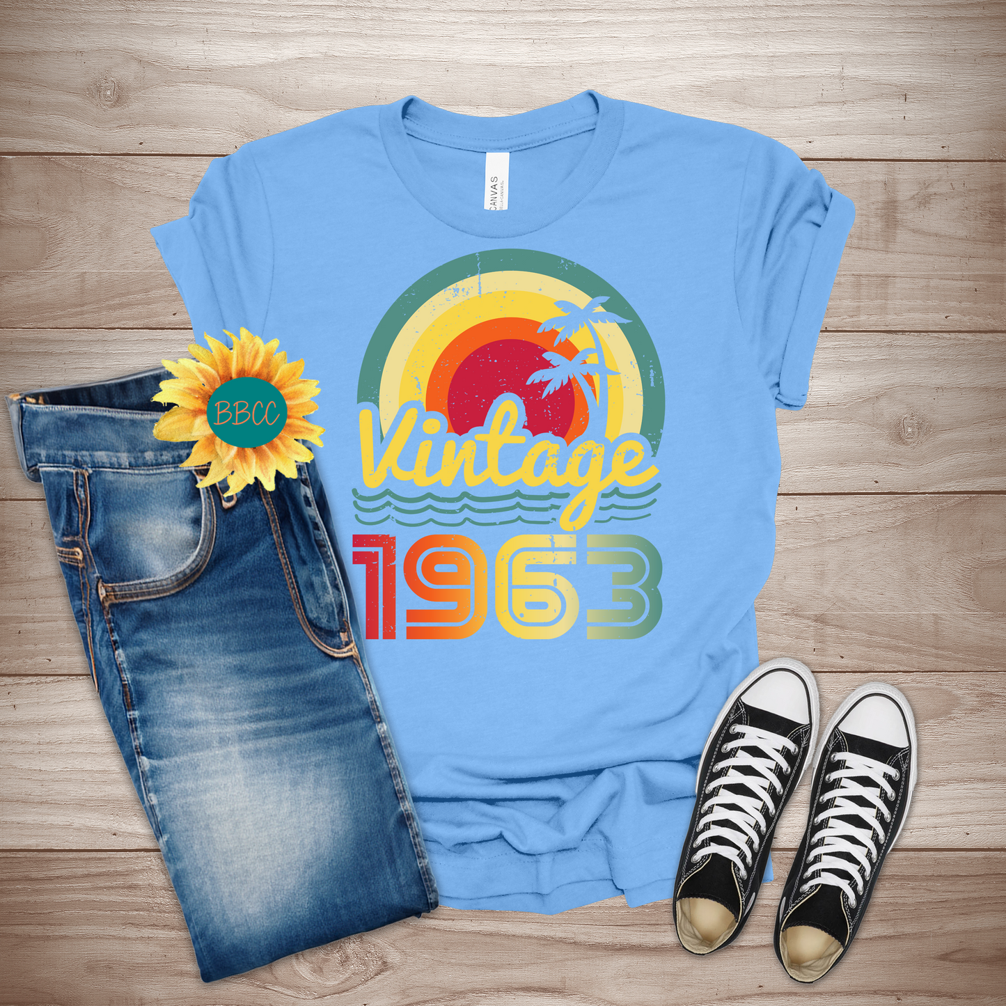 Vintage 1963 Adult T-Shirt
