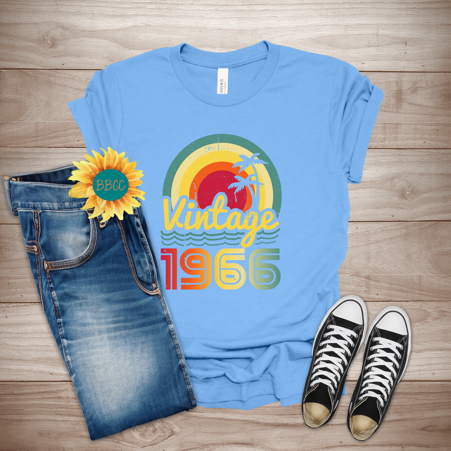 Vintage 1966 Adult T-Shirt