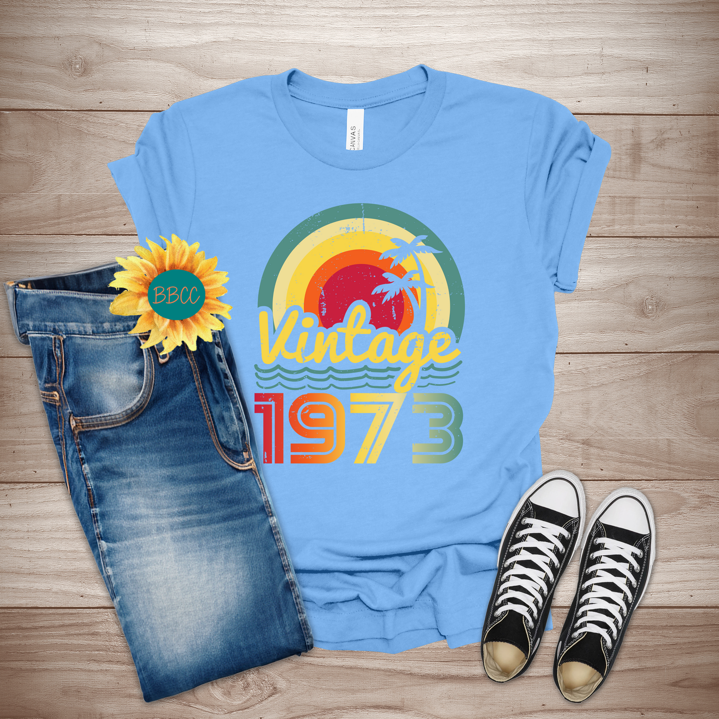 Vintage 1973 Adult T-Shirt