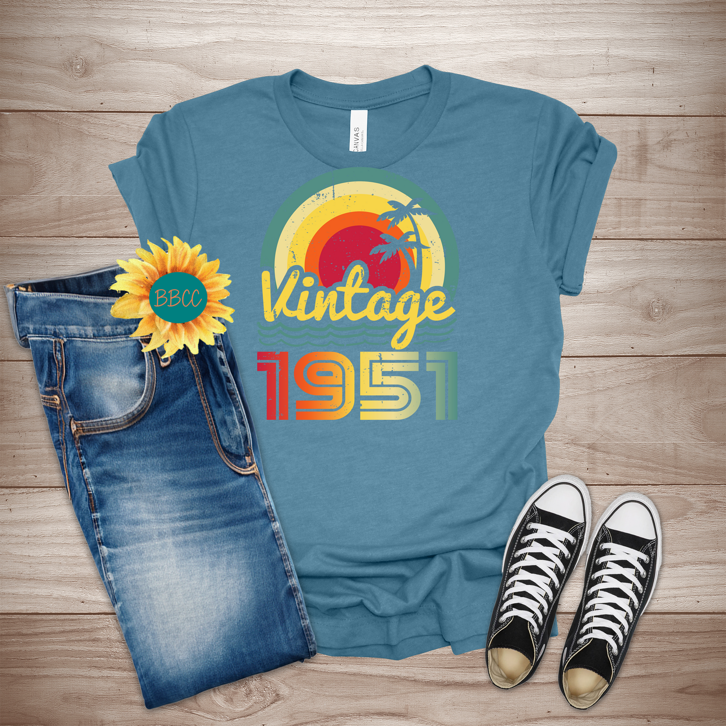 Vintage 1951 Adult T-Shirt