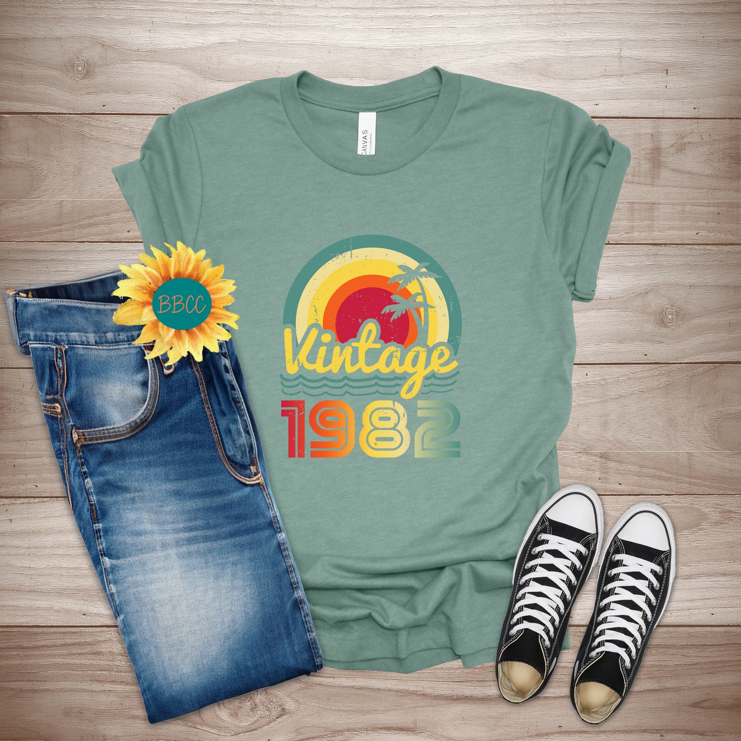 Vintage 1982 Adult T-Shirt