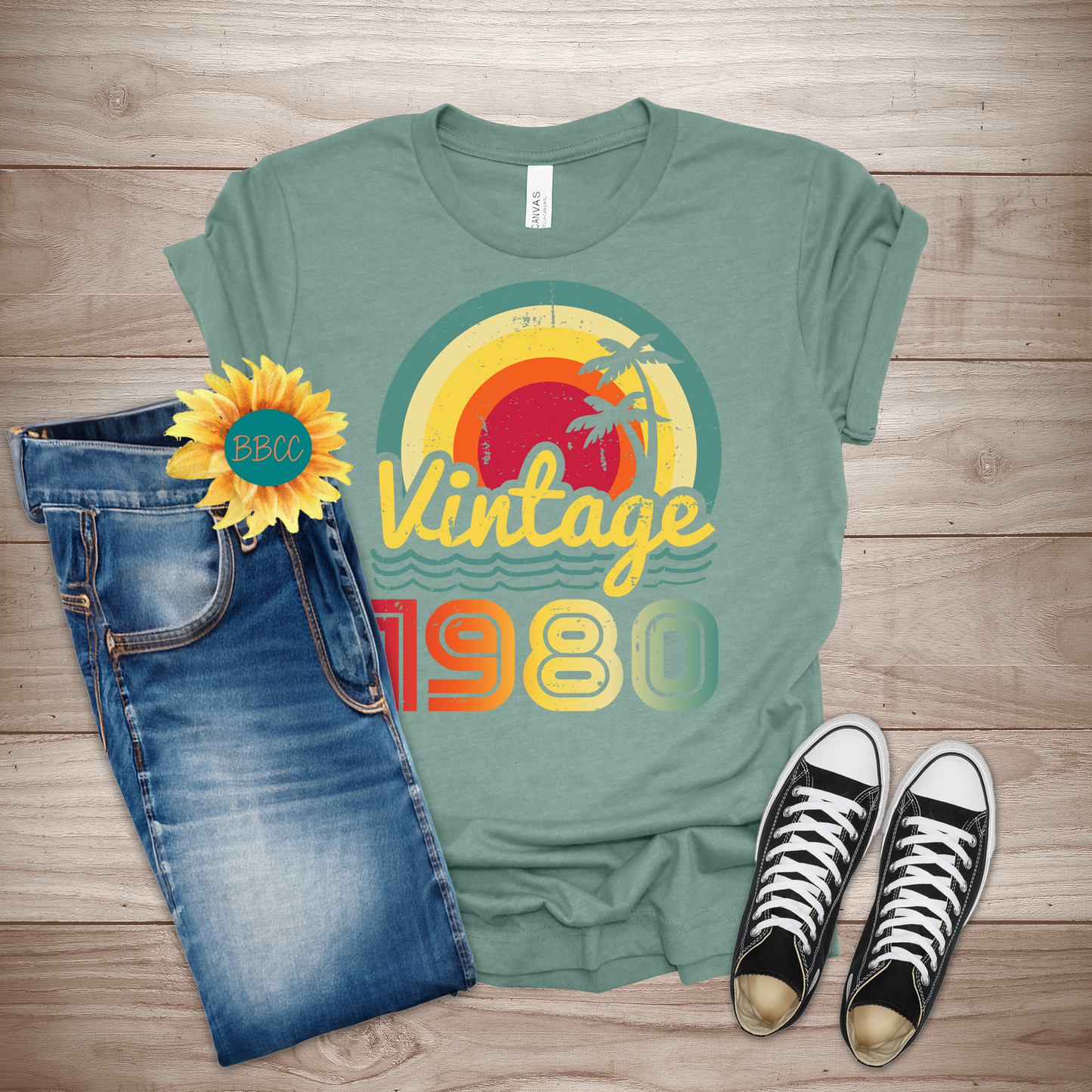 Vintage 1980 Adult T-Shirt