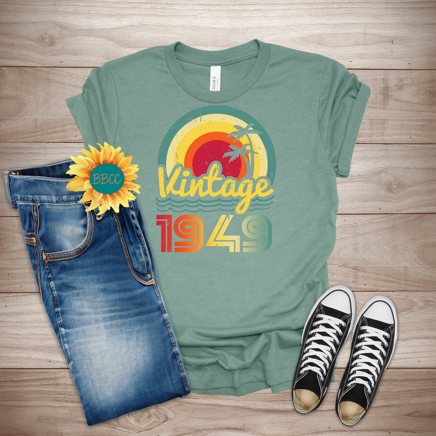 Vintage 1949 Adult T-Shirt