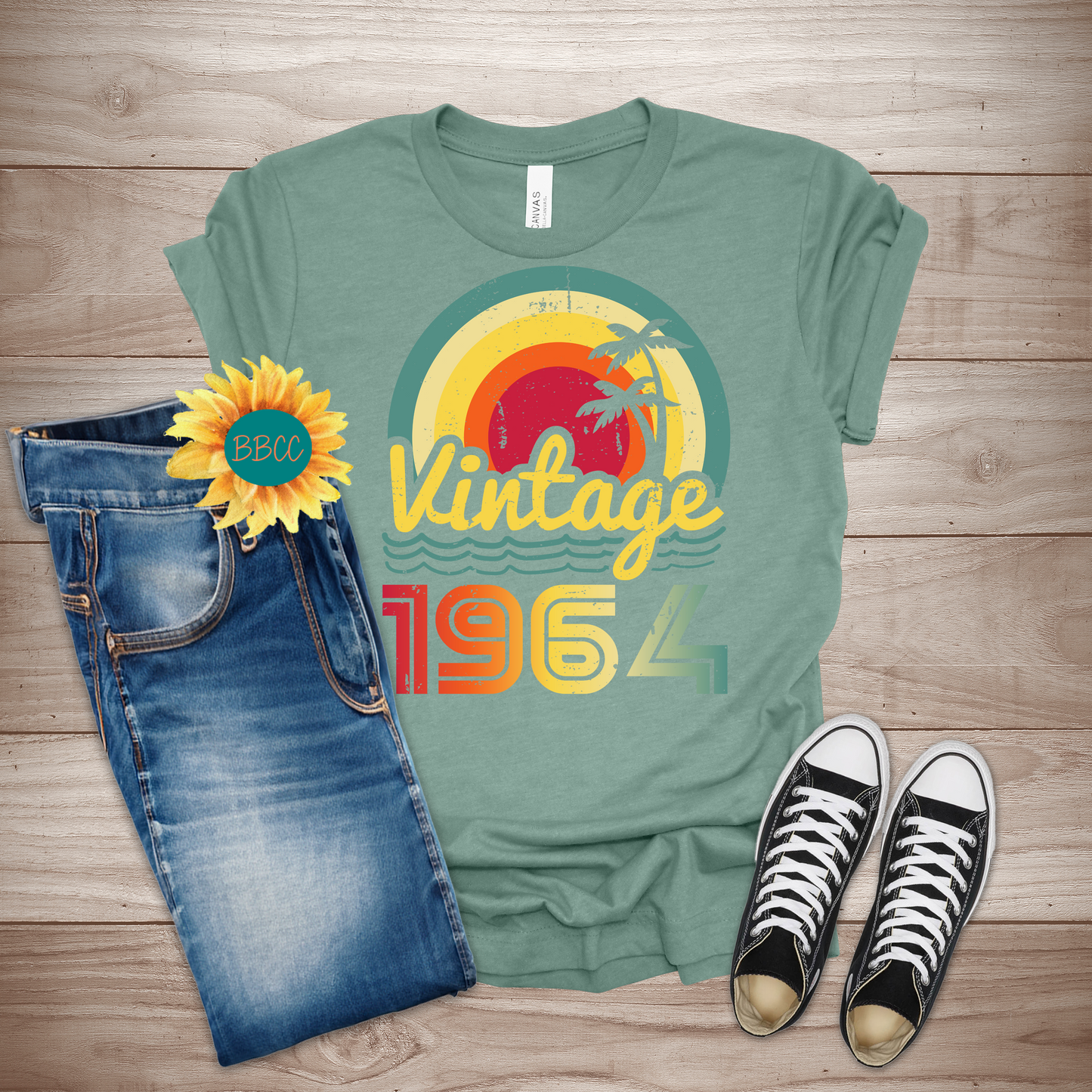 Vintage 1964 Adult T-Shirt