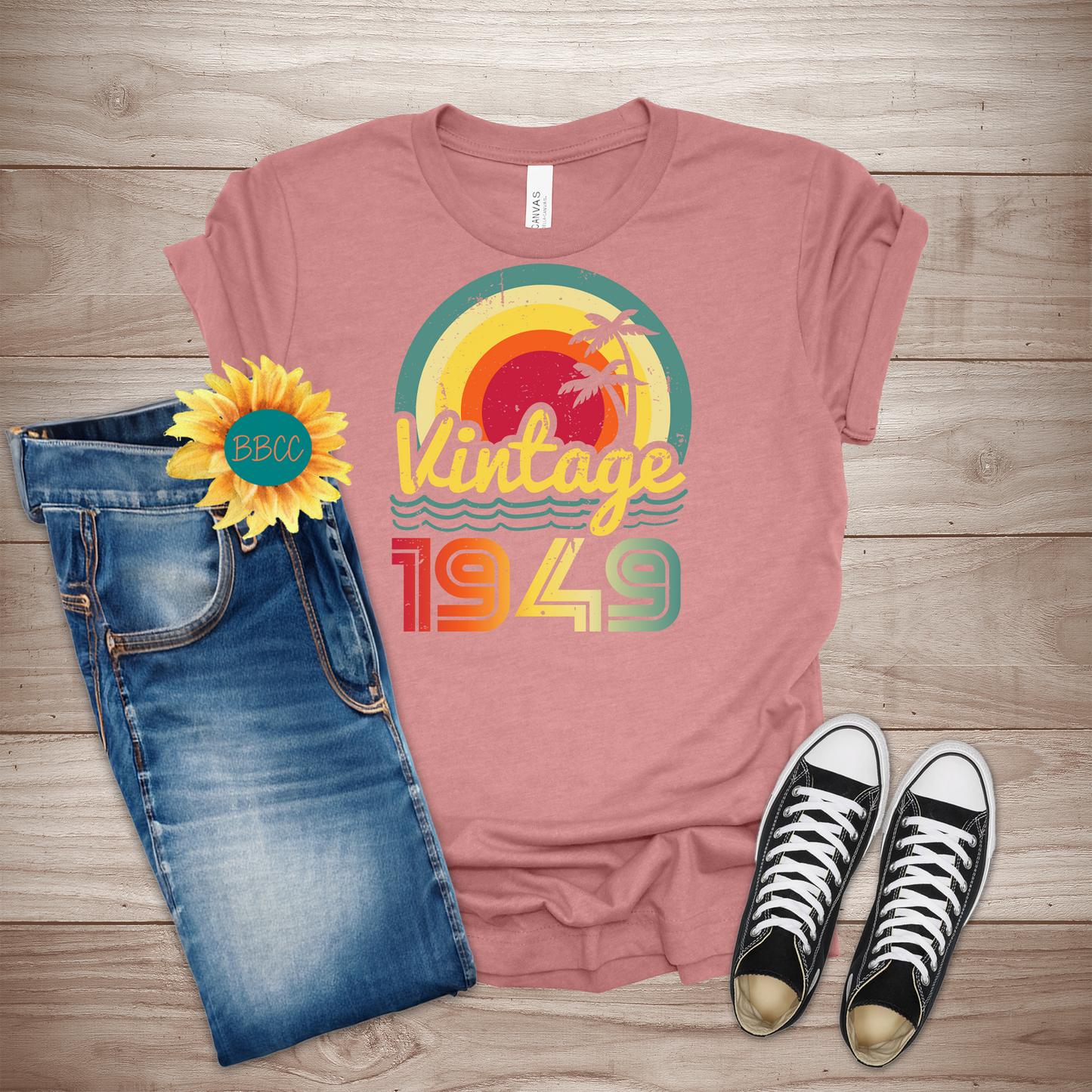 Vintage 1949 Adult T-Shirt