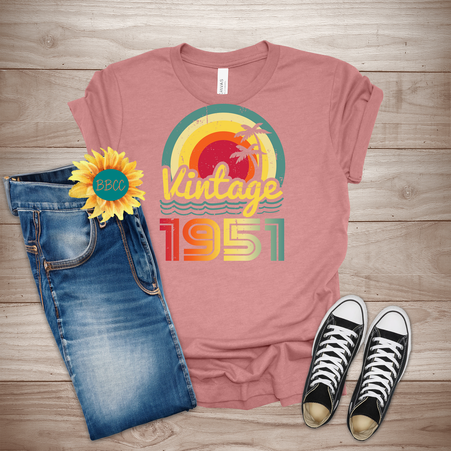 Vintage 1951 Adult T-Shirt