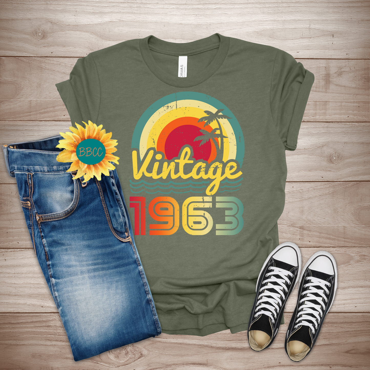 Vintage 1963 Adult T-Shirt