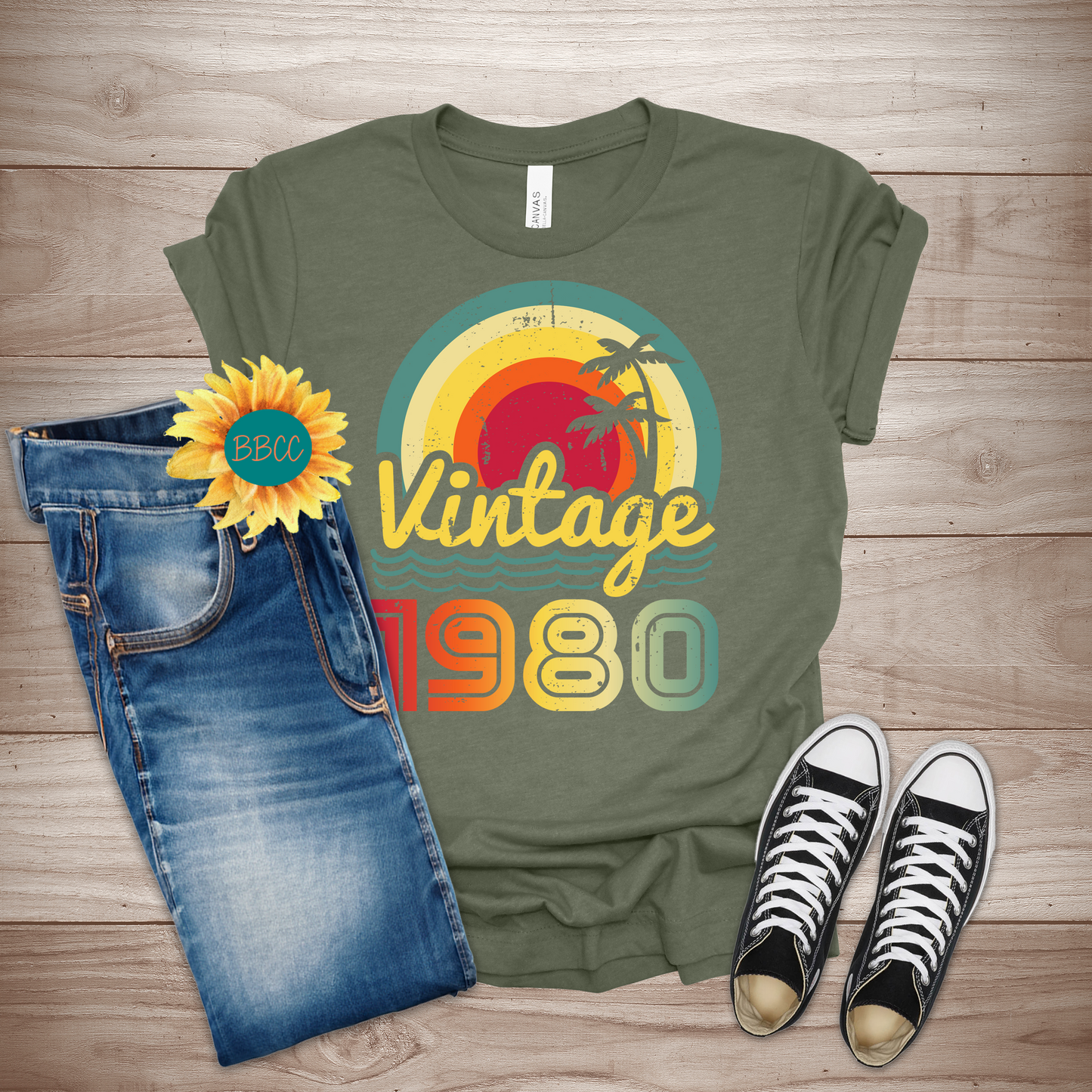 Vintage 1980 Adult T-Shirt